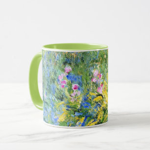 Mug Monet - Irises 3, peinture d'art,
