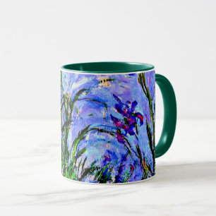 Mug Monet - Irises, célèbre peinture impressionniste