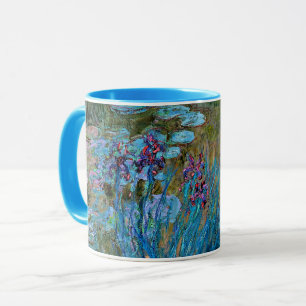 Mug Monet - Irises et nymphes