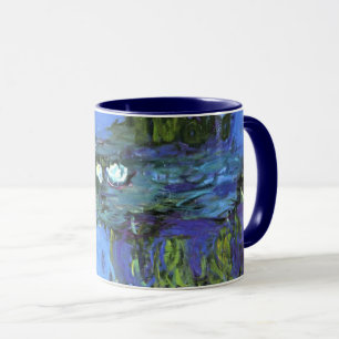 Mug Monet - Lys d'eau, Indigo bleu,