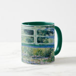 Mug Monet - Nappes à eau et pont japonais<br><div class="desc">Water Lilies and Japanese Bridge,  célèbre peinture de Claude Monet,  1899</div>