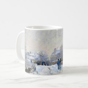 Mug Monet - Scène de neige à Argenteuil