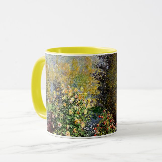 Mug Monet - Un coin du jardin à Montgeron (Devant gauche)