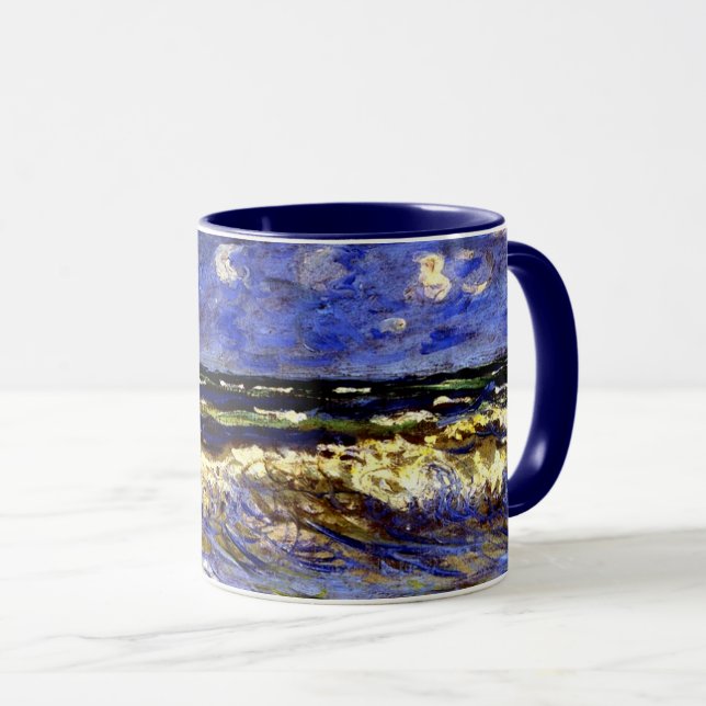 Mug Monet - Une Mer Orageuse (Devant droit)