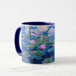 Mug Monet : Water Lys 1919, célèbre peinture<br><div class="desc">Claude Monet : Water Lilies Red,  1919,  Impressionnisme artwork coffee mug.</div>