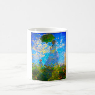 Mug Monet Woman avec un parasol