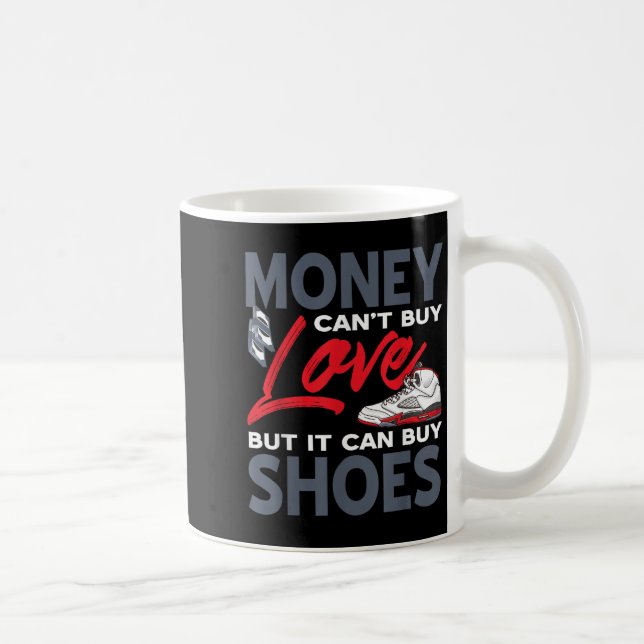 Mug Money Can't Buy Love But Scute Ss Cute Sss Sneaker (Droite)