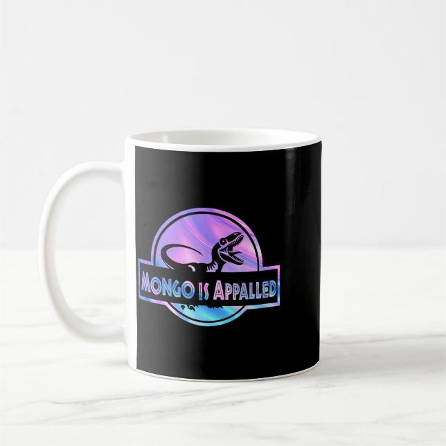 Mug Mongo Est Un Bison Volant Drôle Mème De Dinosaure  (Gauche)