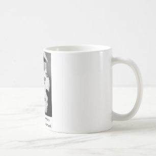 Mug Monocle de photo de ~ de film silencieux vieux