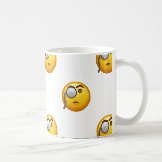 Mug monocle émoji