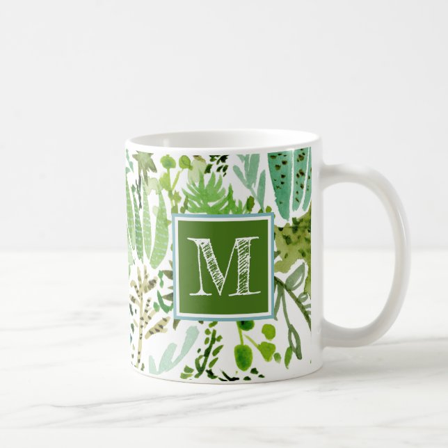 Mug Monogramme | Champ I Succulent (Droite)
