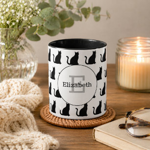 Mug Monogramme Chats, Chats et Encore des Chats