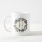 Monogramme classique de vacances de guirlande