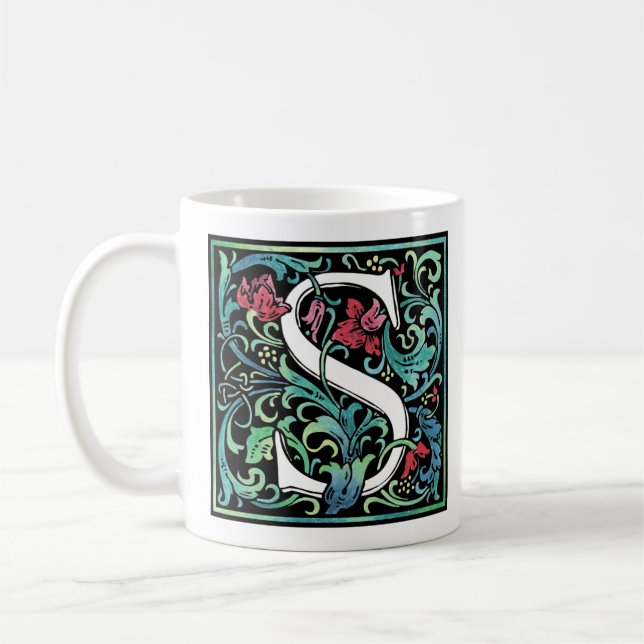 Mug Monogramme coloré S (Gauche)