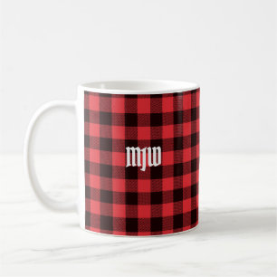 Mug Monogramme de Buffalo Rouge