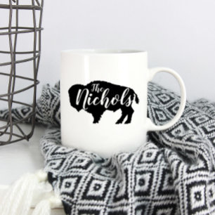 Mug Monogramme de la famille Russe Buffalo