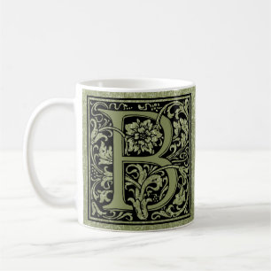 Mug Monogramme de lettre de la lettre B premier
