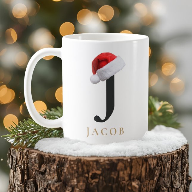 Mug Monogramme de Noël (Créateur téléchargé)
