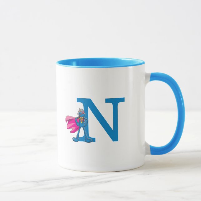 Mug Monogramme de superproduction N (Droite)