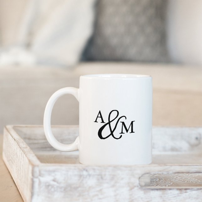 Mug Monogramme d'esperluette (Créateur téléchargé)