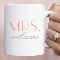 Monogramme Élégant Mariage Mme Rose