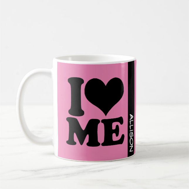 Mug Monogramme I Heart Me (Gauche)