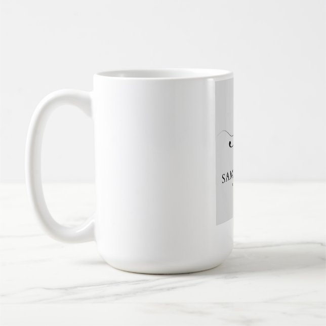 Mug Monogramme Luxueux Samira Hadid (Gauche)