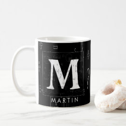 Mug Monogramme Mathématique - Lettre M