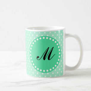 Mug Monogramme Monnaie magique et Pointe blanche