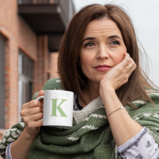 Mug Monogramme personnalisé Musique initiale