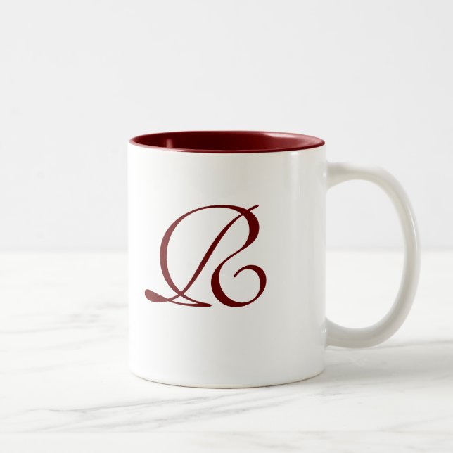 Mug monogramme pour la ligne Mariage de contes de  (Droit)