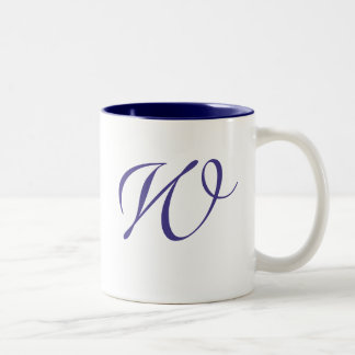 Mug monogramme pour la ligne Mariage des torsades