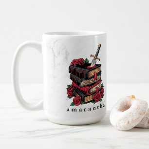 Mug Monogramme Romantasy livre Lover
