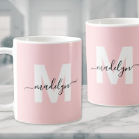 Monogramme Rose Moderne