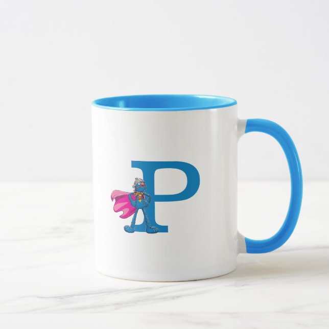 Mug Monogramme super-producteur P (Droite)