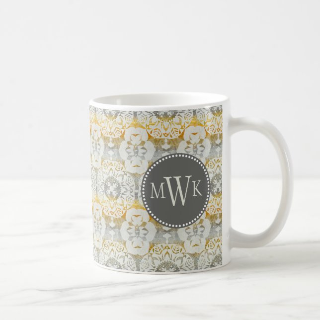 Mug Monogramme | Tapestry Rosette II (Droite)