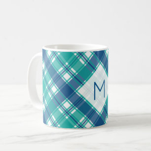 Mug Monogramme turquoise