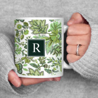 Monogramme Vintage de saumons verts