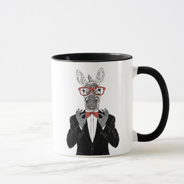 Mug Monsieur de zèbre (Droite)