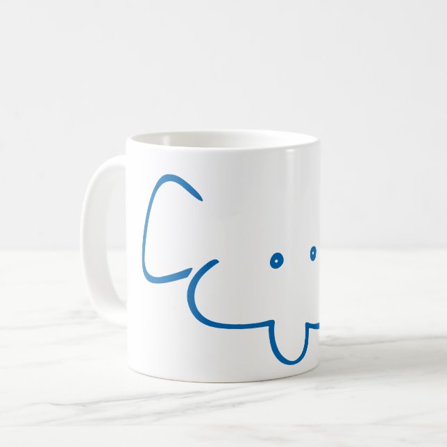 Mug Monsieur Éléphant (Devant gauche)