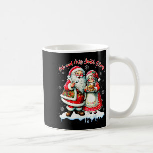 Mug Monsieur et Madame Claus Noël Couple Assorti