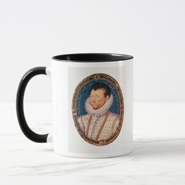 Mug Monsieur Francis Drake, 1581 (Gauche)