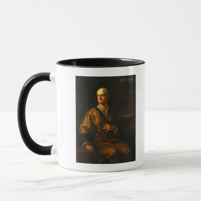Mug Monsieur Isaac Newton, 1710 (Gauche)