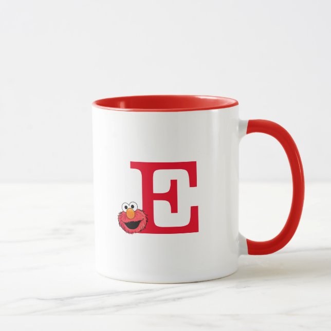 Mug Monster à la fin de cette histoire | Elmo Monogram (Droite)