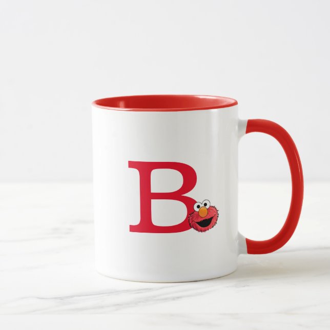 Mug Monster à la fin de cette histoire | Monogramme El (Droite)