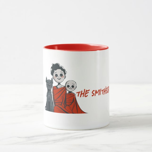Mug Monster Maman, Kid et Chien (Centre)