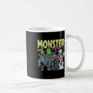 Mug Monster Mash Funny Halloween Saison Éffrayante Tri