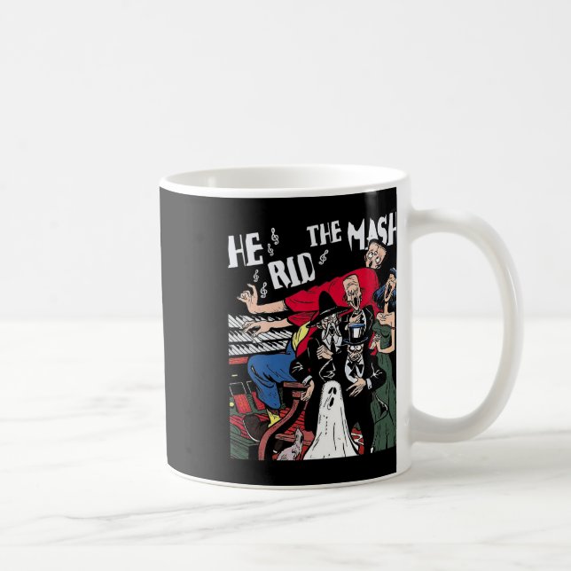 Mug Monster Mash Halloween Ghoul Ghost (Droite)