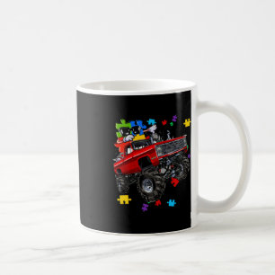 Mug Monster Truck Sensibilisation sur l'autisme Puzzle