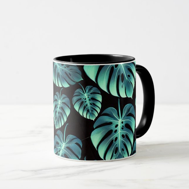 Mug Monstera mystérieux (Devant droit)